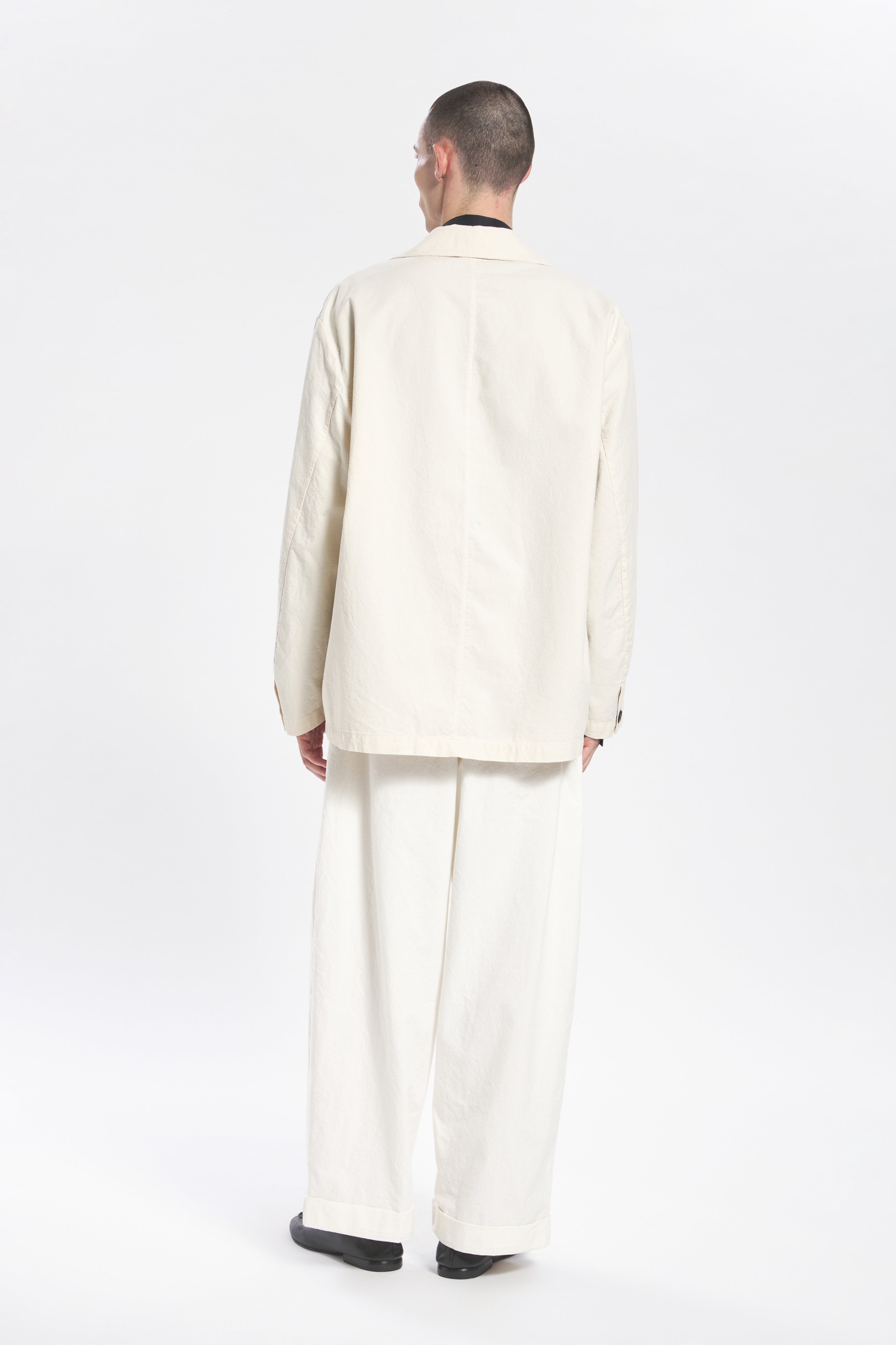 Overshirt Stae Garzoto Ecrù