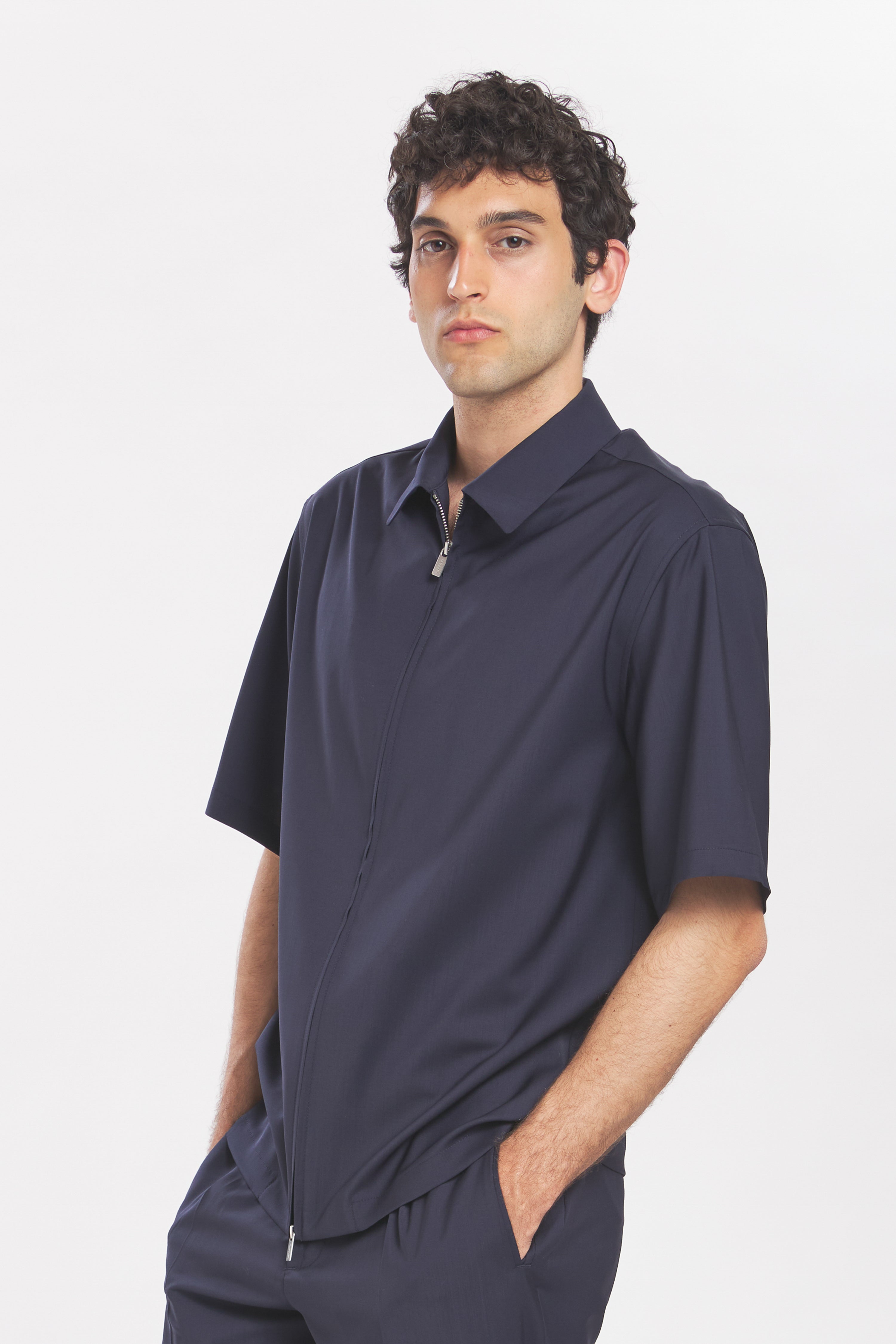 Overshirt Prama Tropical Navy