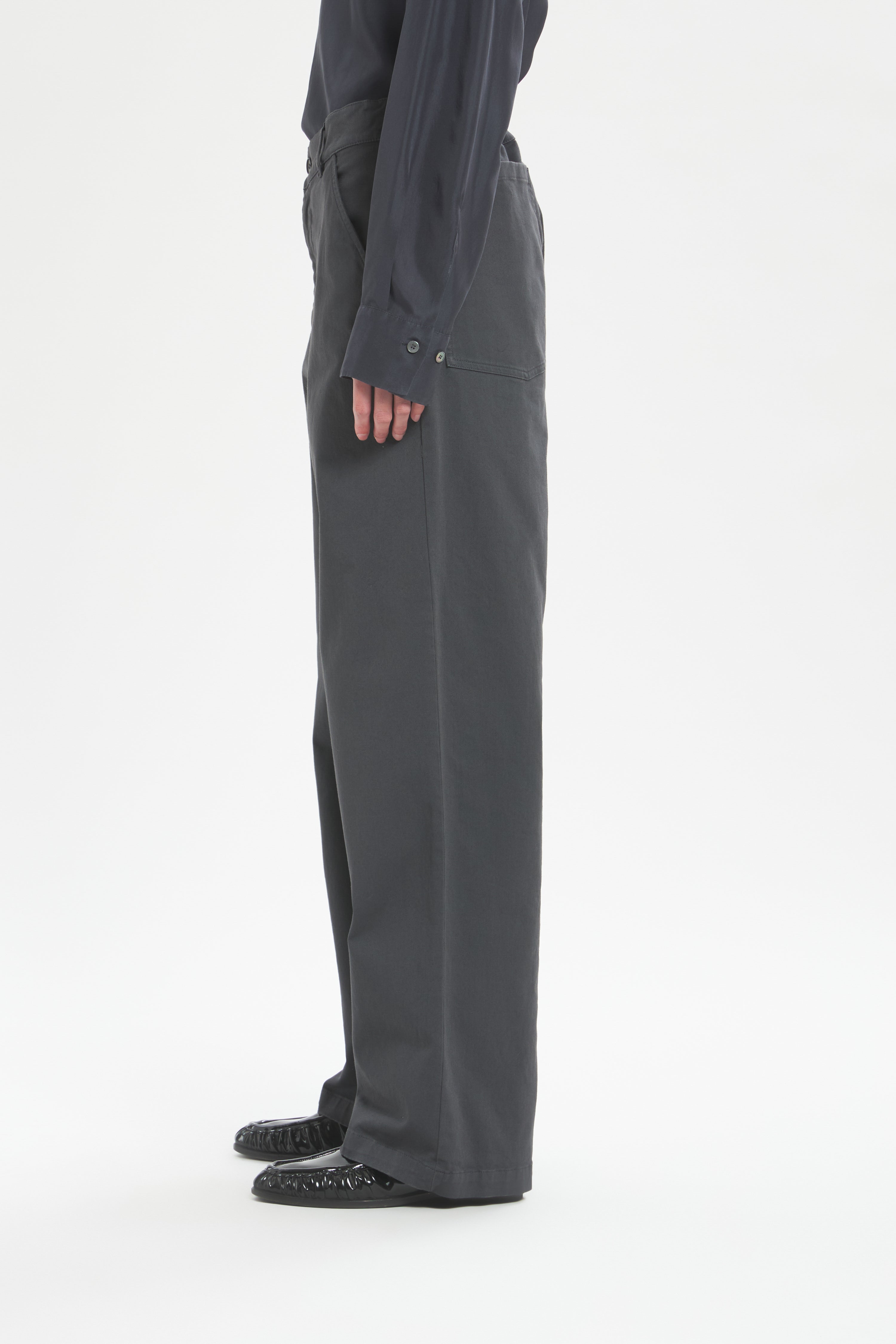 Trousers Ida Traverso Piombo