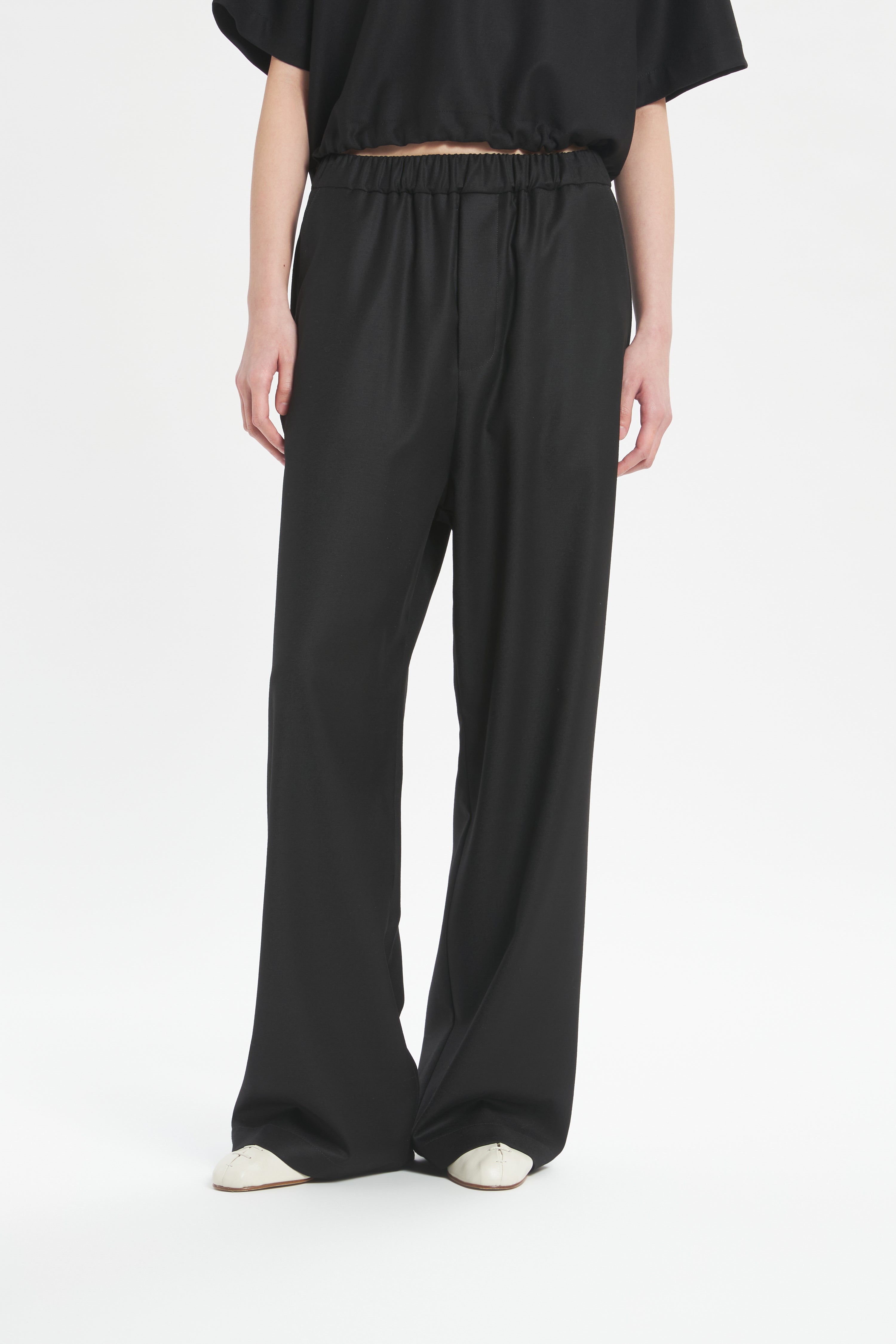 Trousers Mariano Flan Nero