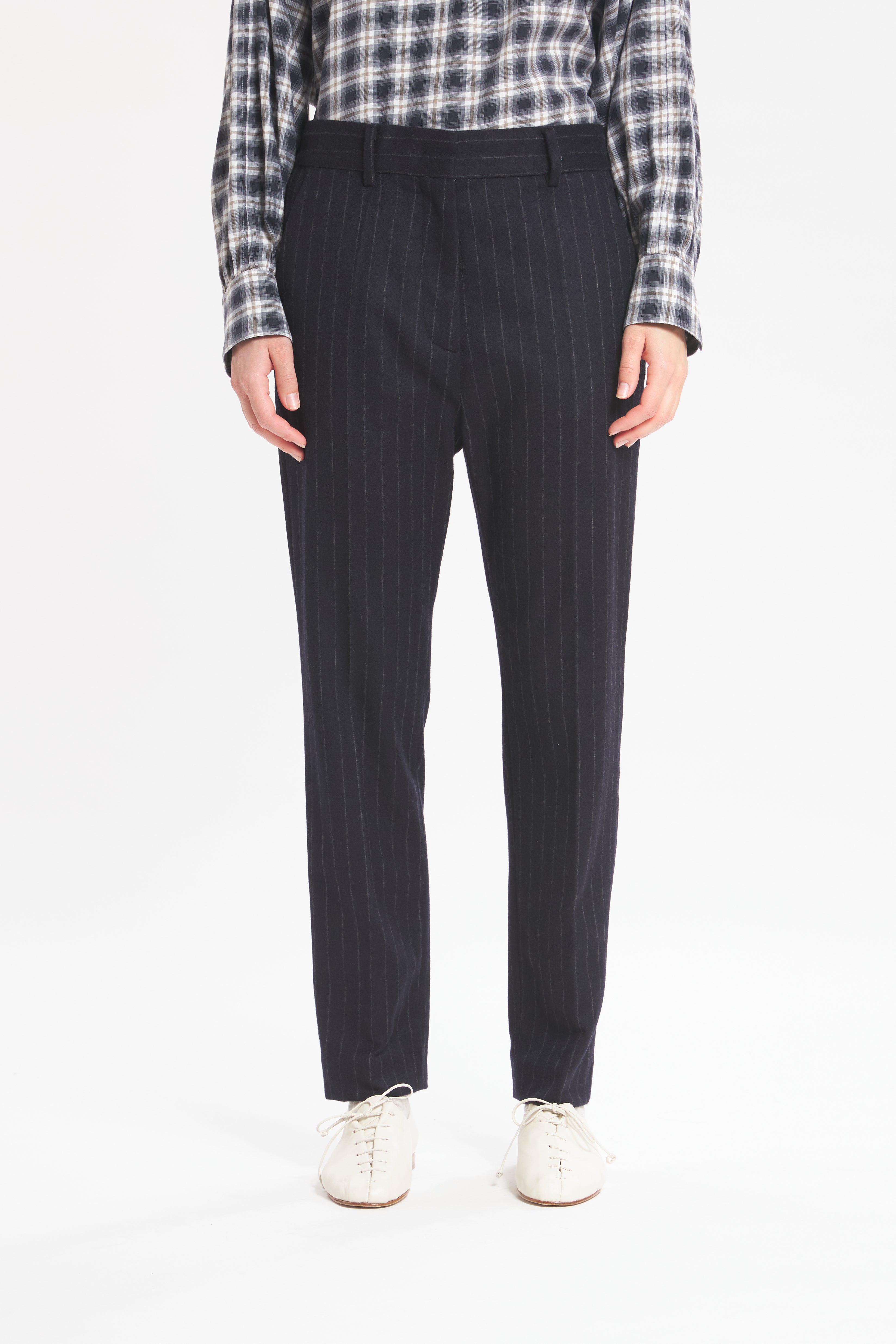 Trousers Gerardina Filone Navy