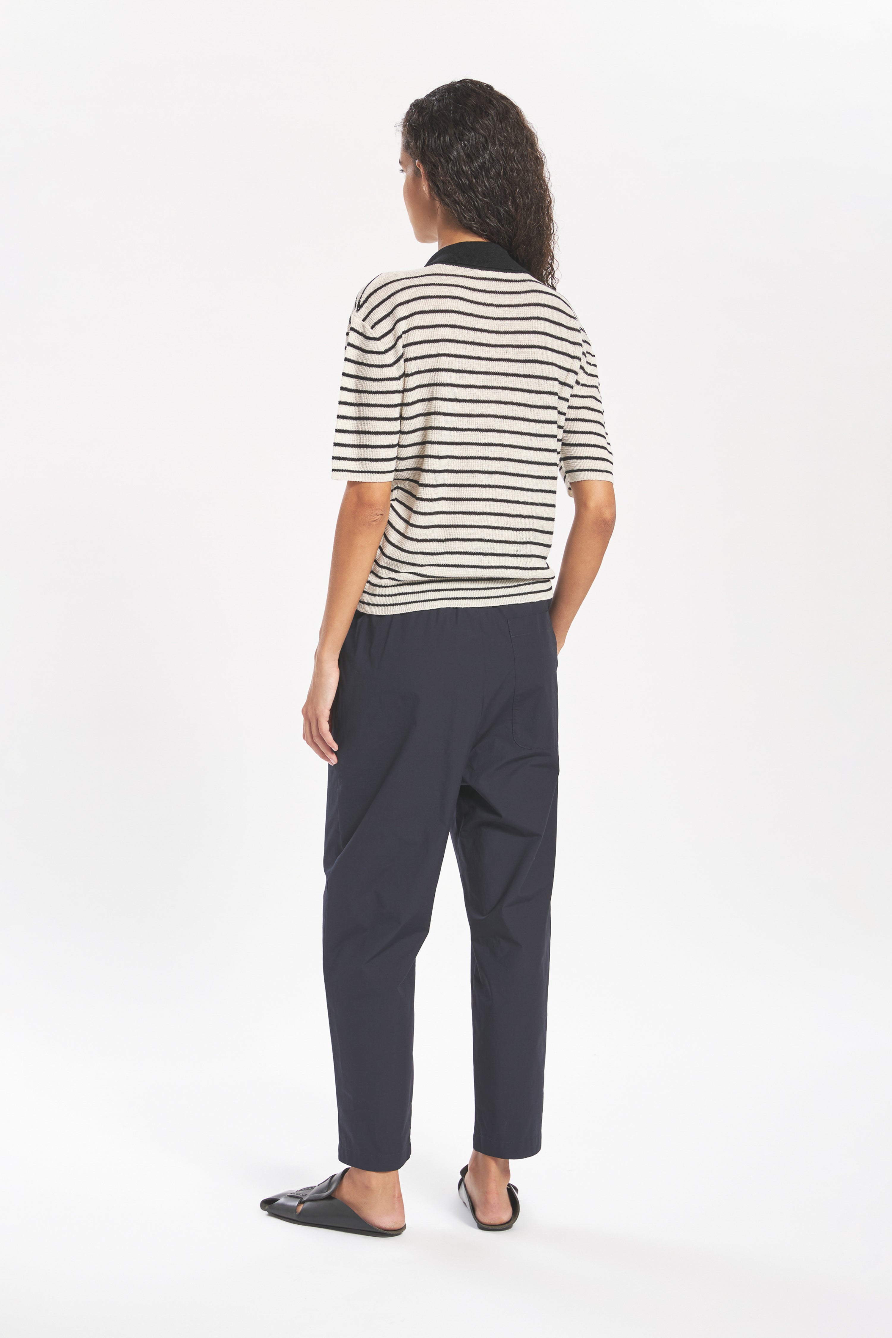 Trousers Joie25 Vion Navy