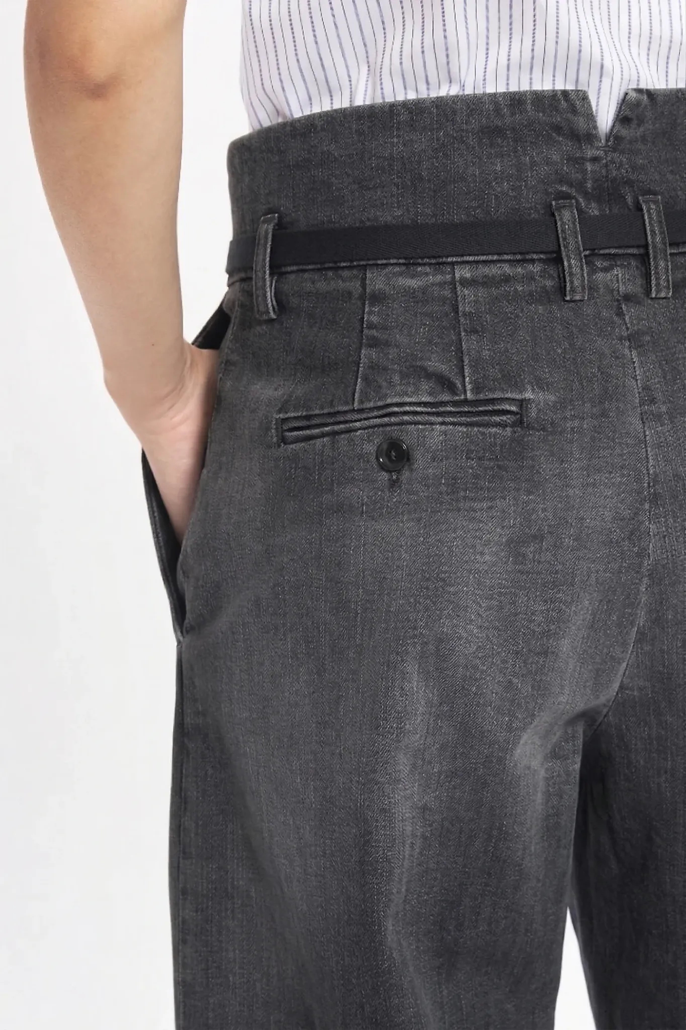 Pantalone Candiano Macado Nero