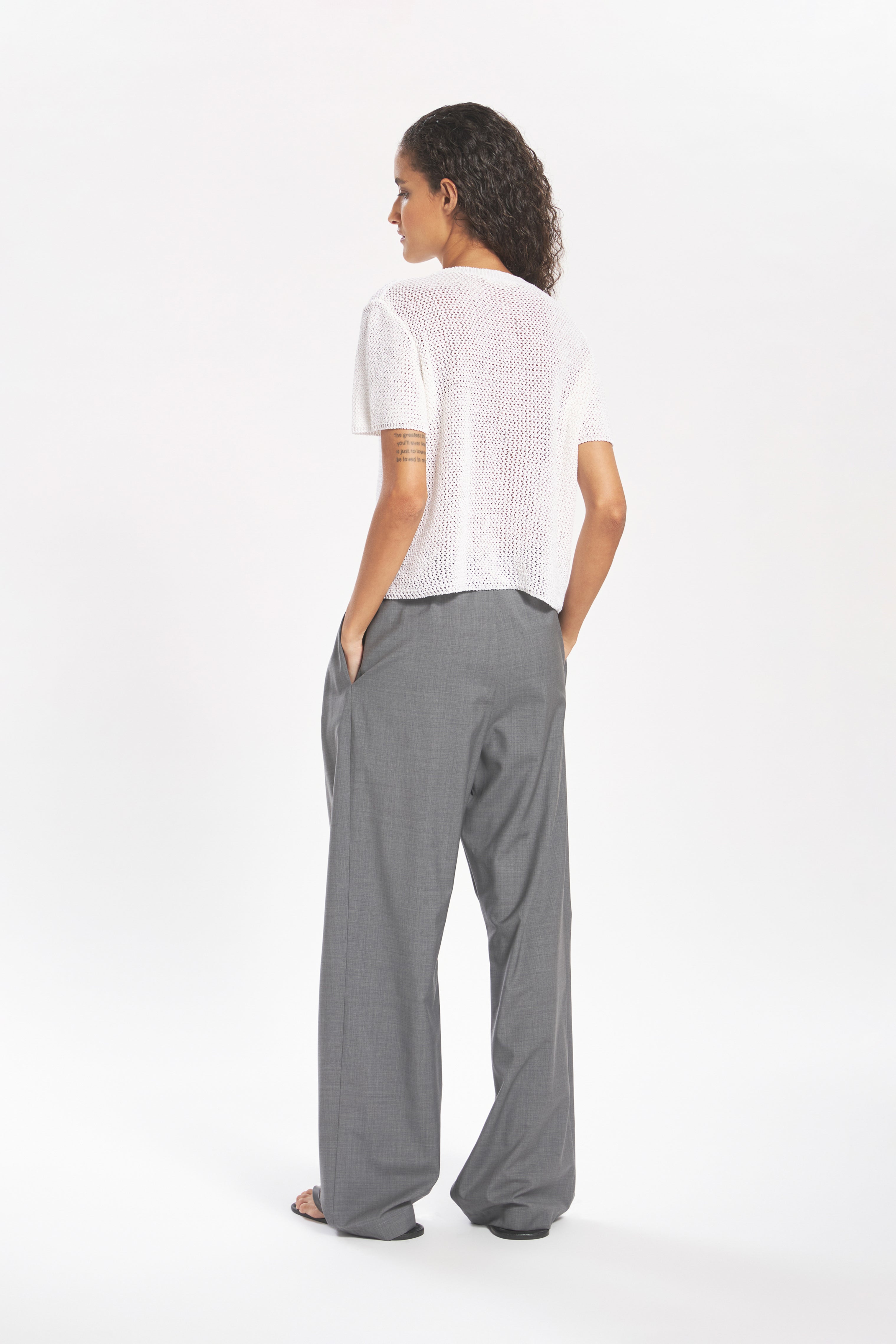 Trousers Pestrin Tropical Grigio