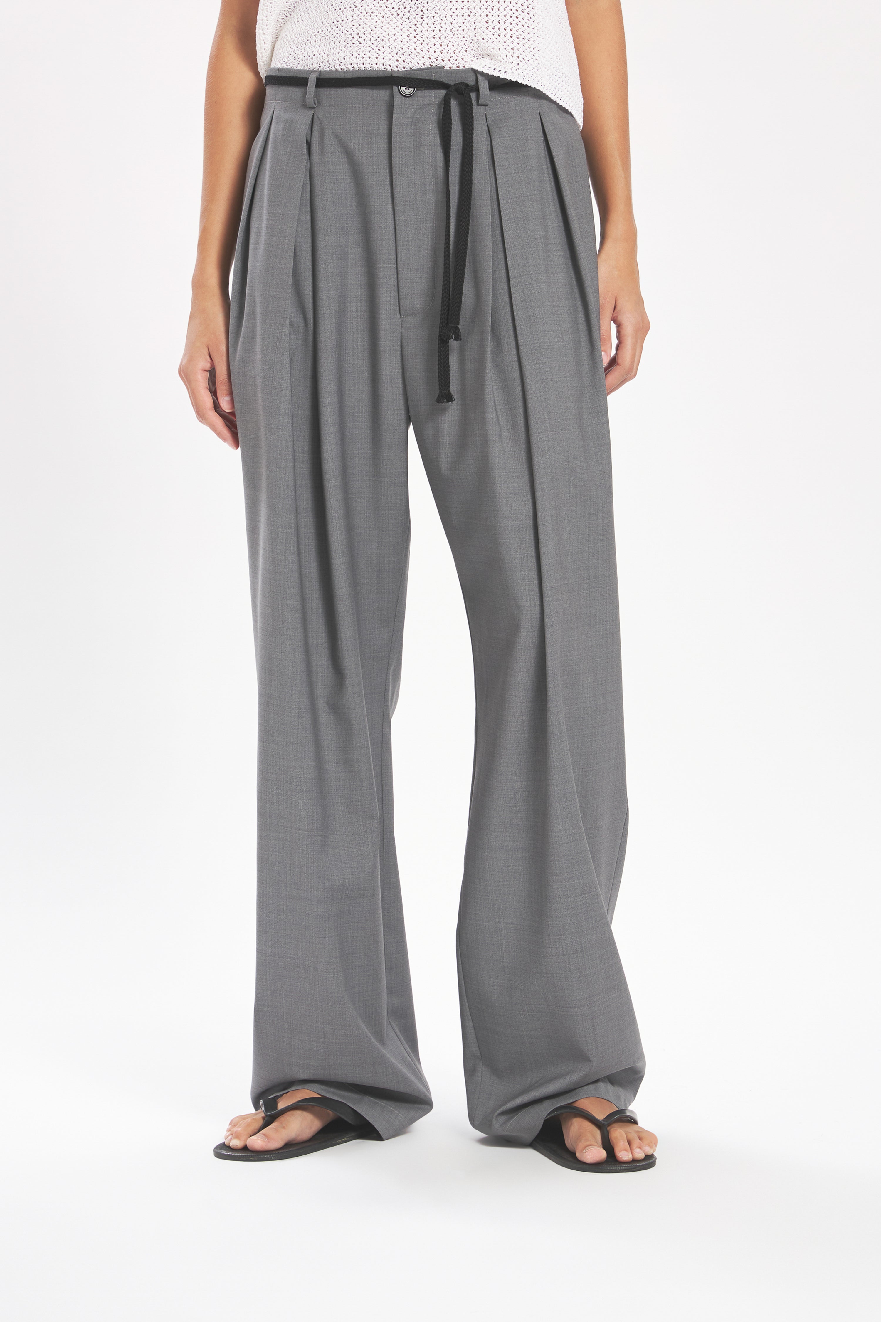 Trousers Pestrin Tropical Grigio