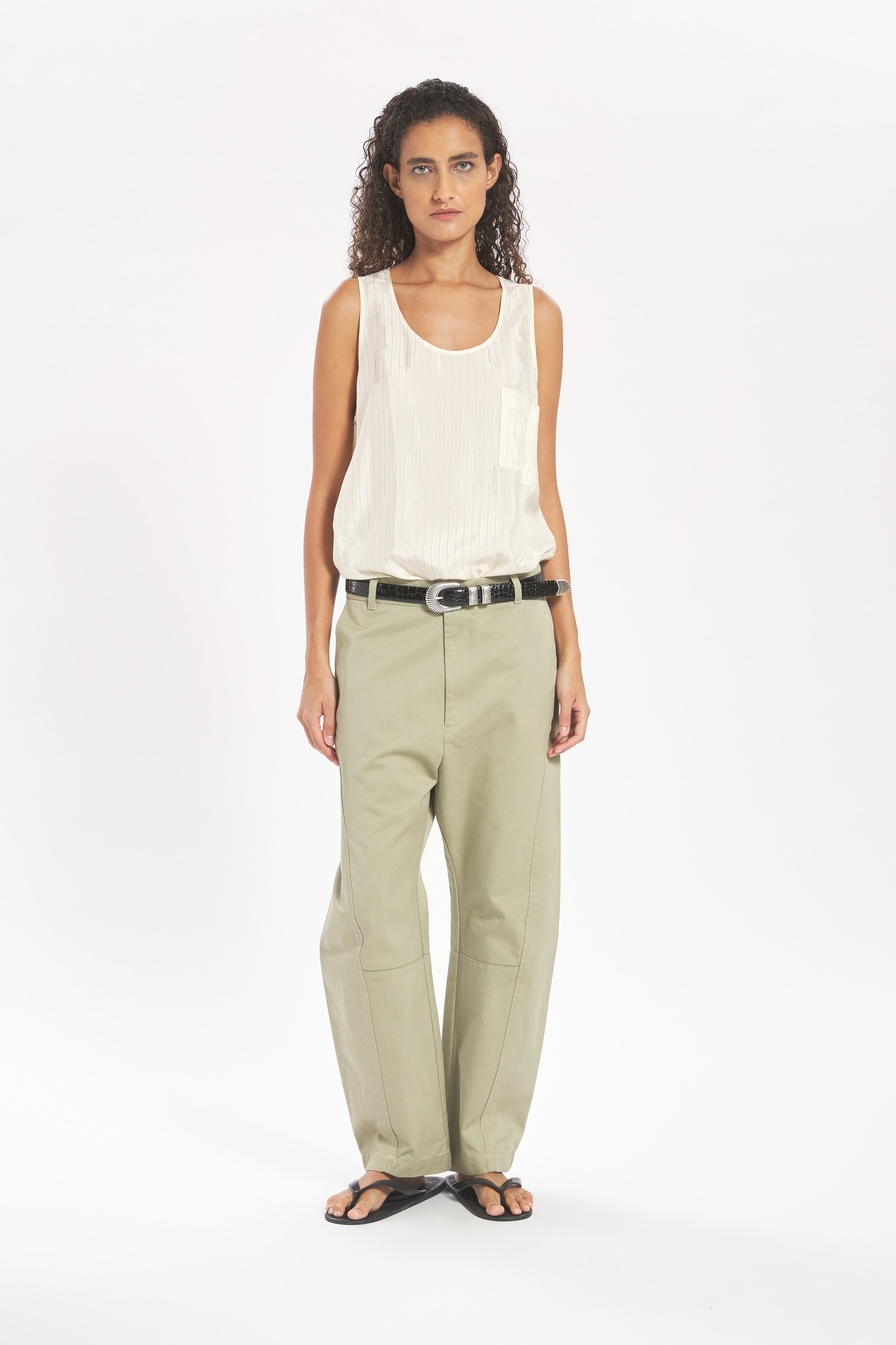 Trousers Marietta Varotto Salvia