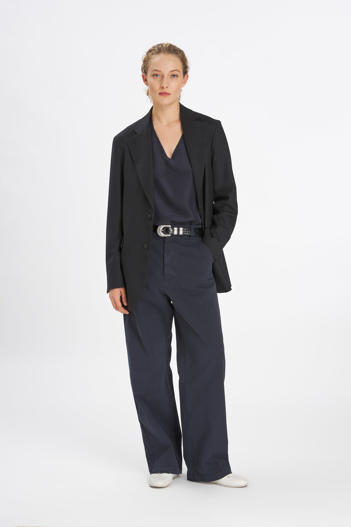 Pantalone Ida Mante Navy