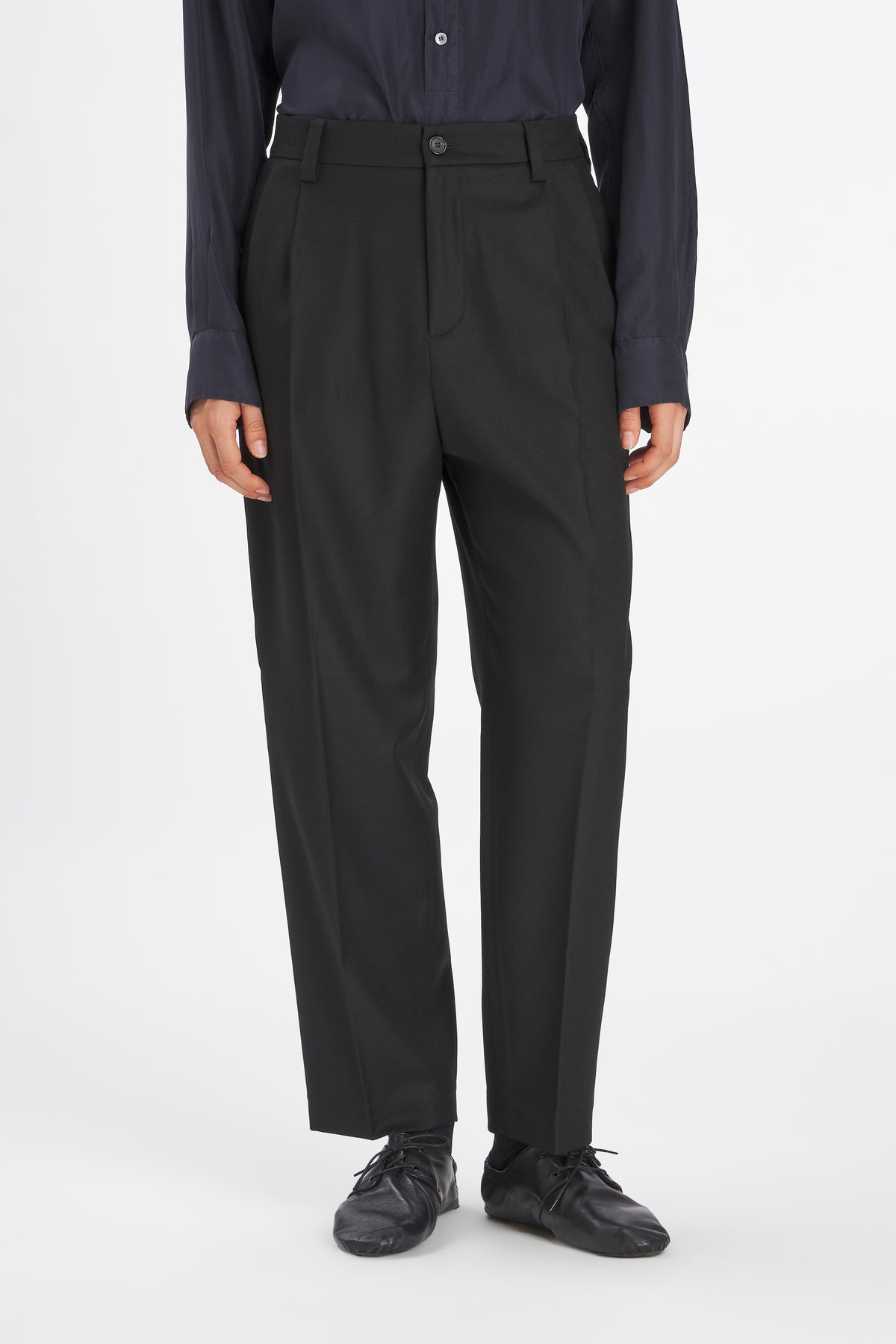 Trousers Roxanne Flan Nero