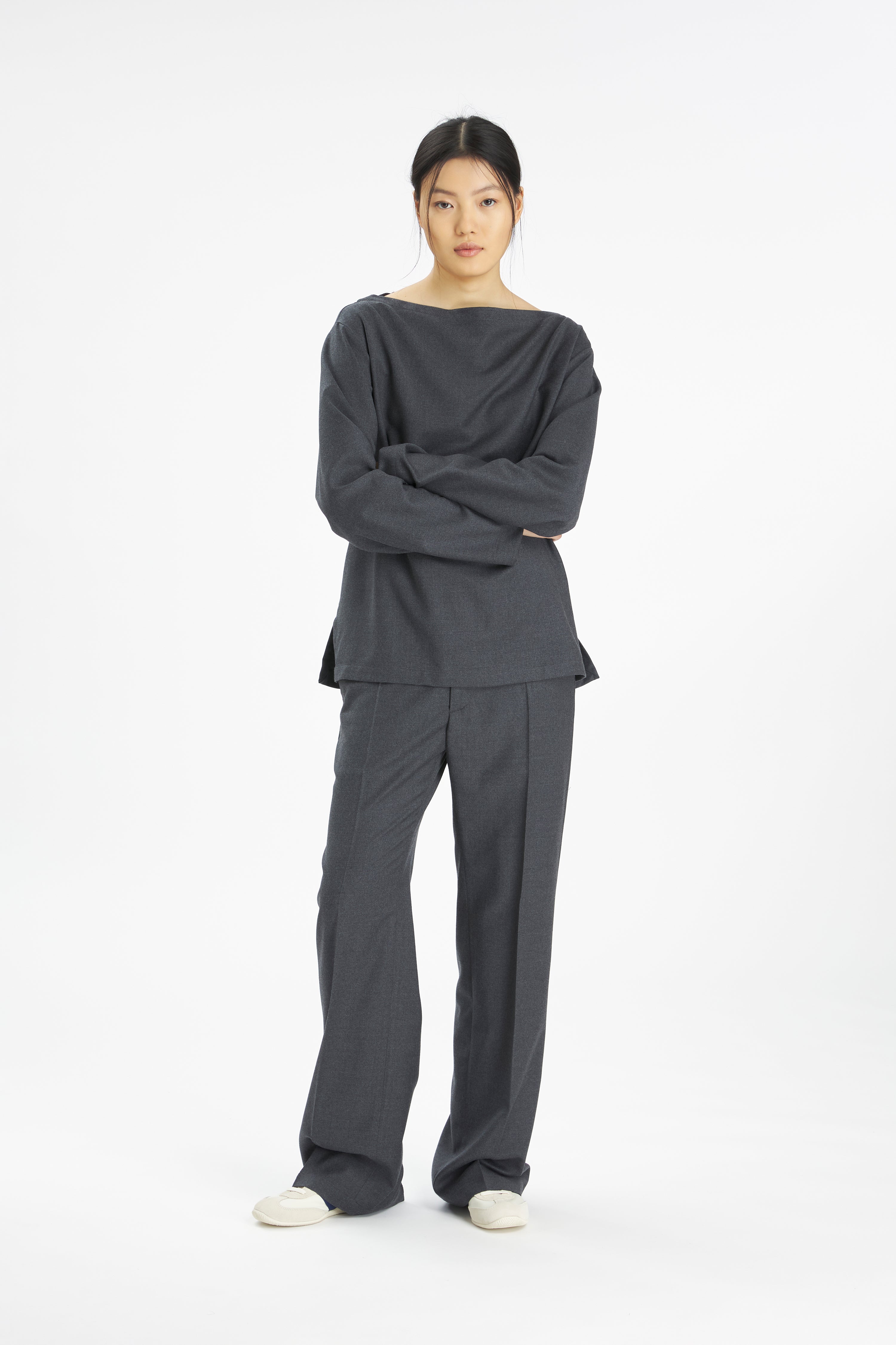 Pantalone Coen Flan Grigio