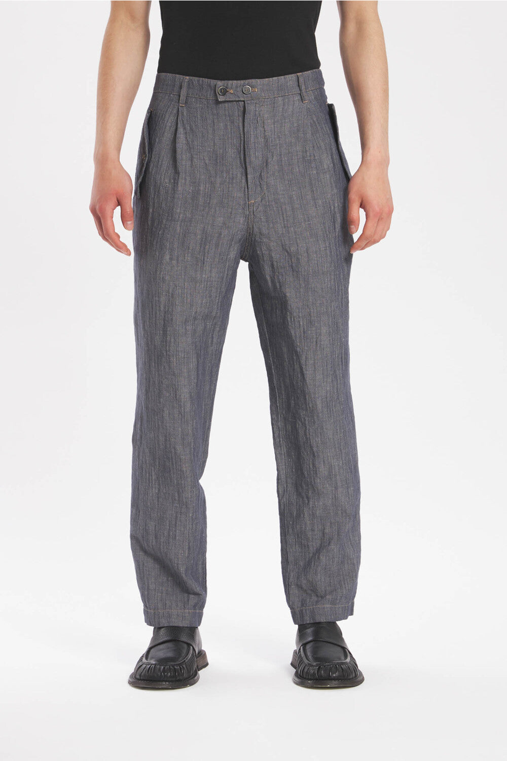 Trousers Lamar Piado Navy