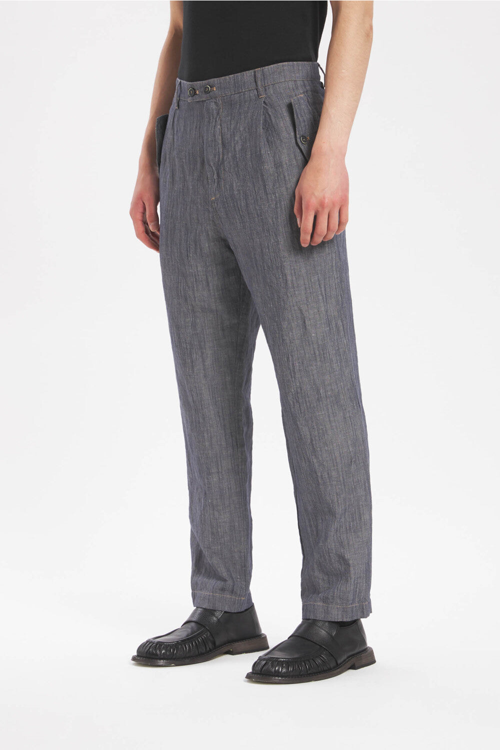 Trousers Lamar Piado Navy