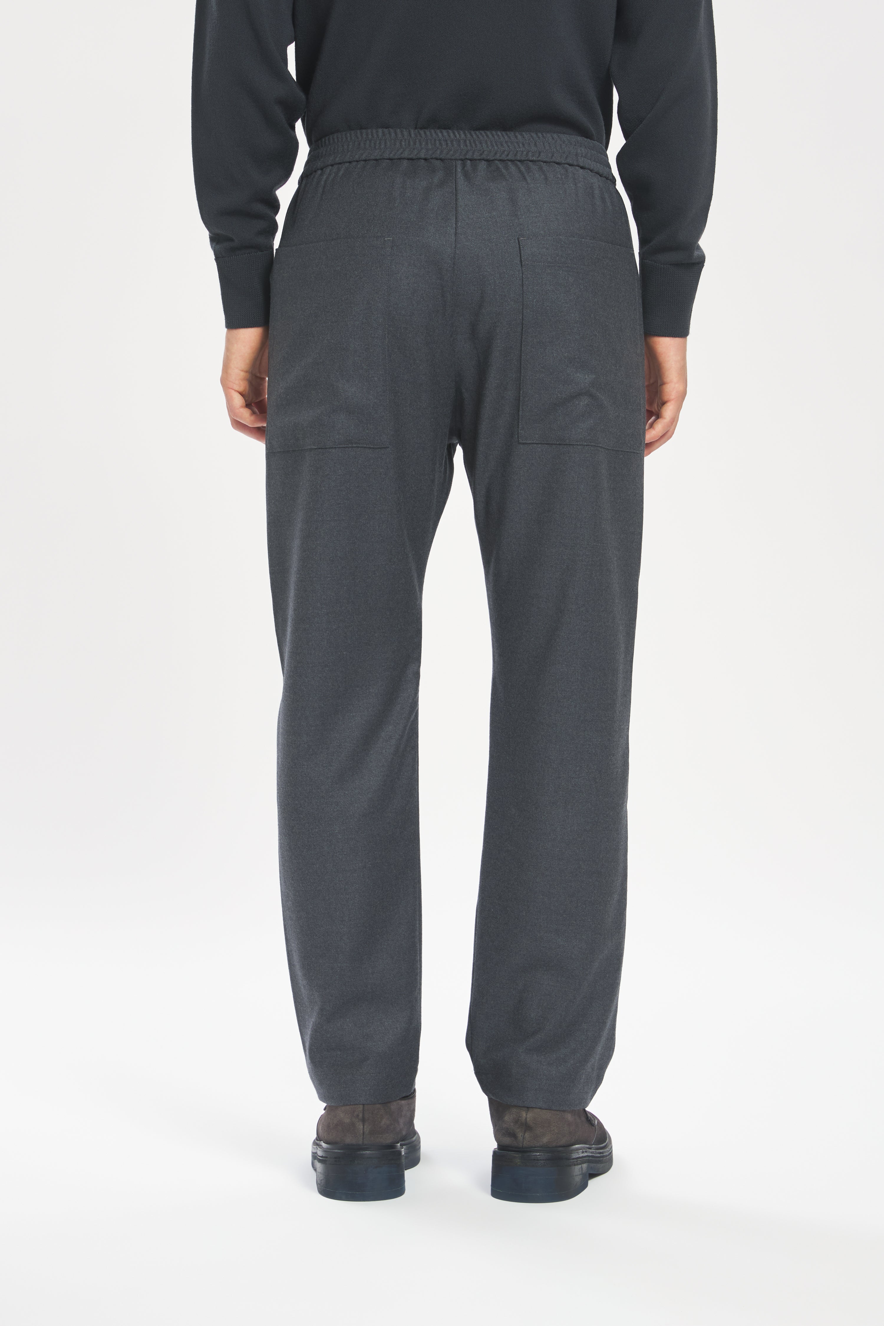 Trousers Bativoga Flan Grigio