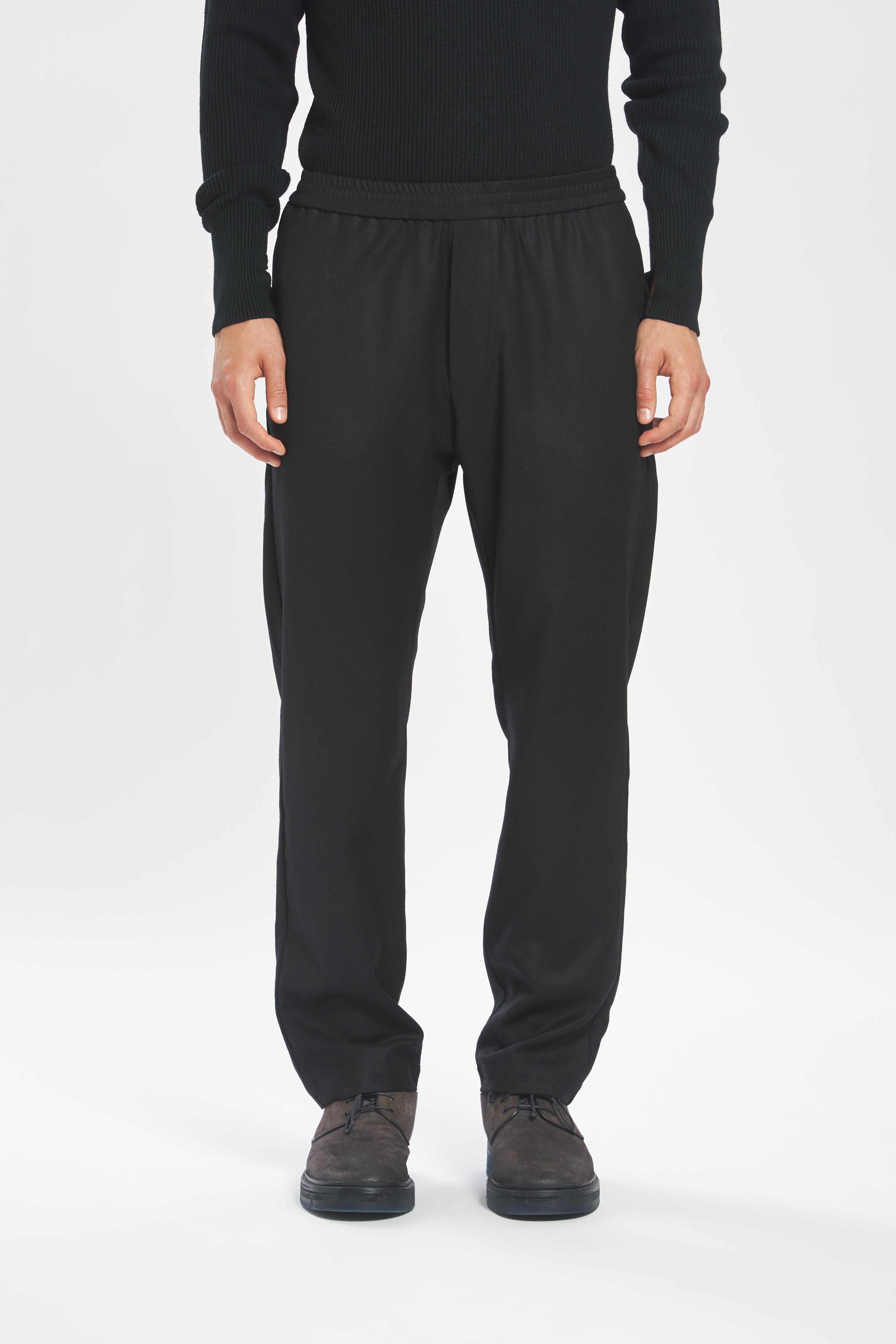 Trousers Bativoga Flan Nero