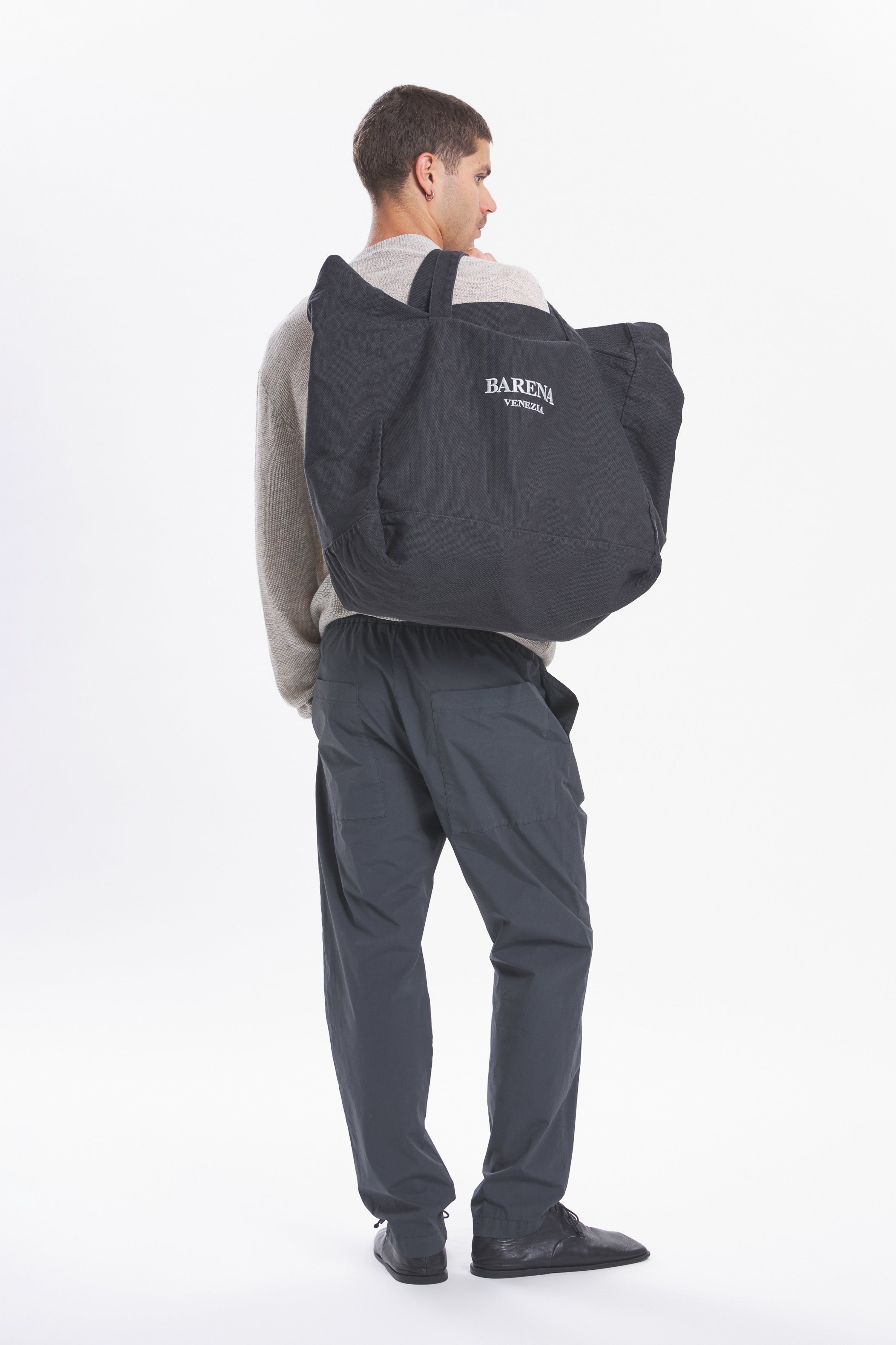 Trousers Bativoga Pavion Piombo