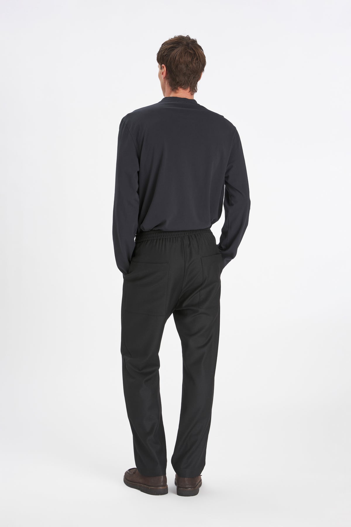Trousers Bativoga Flan Nero