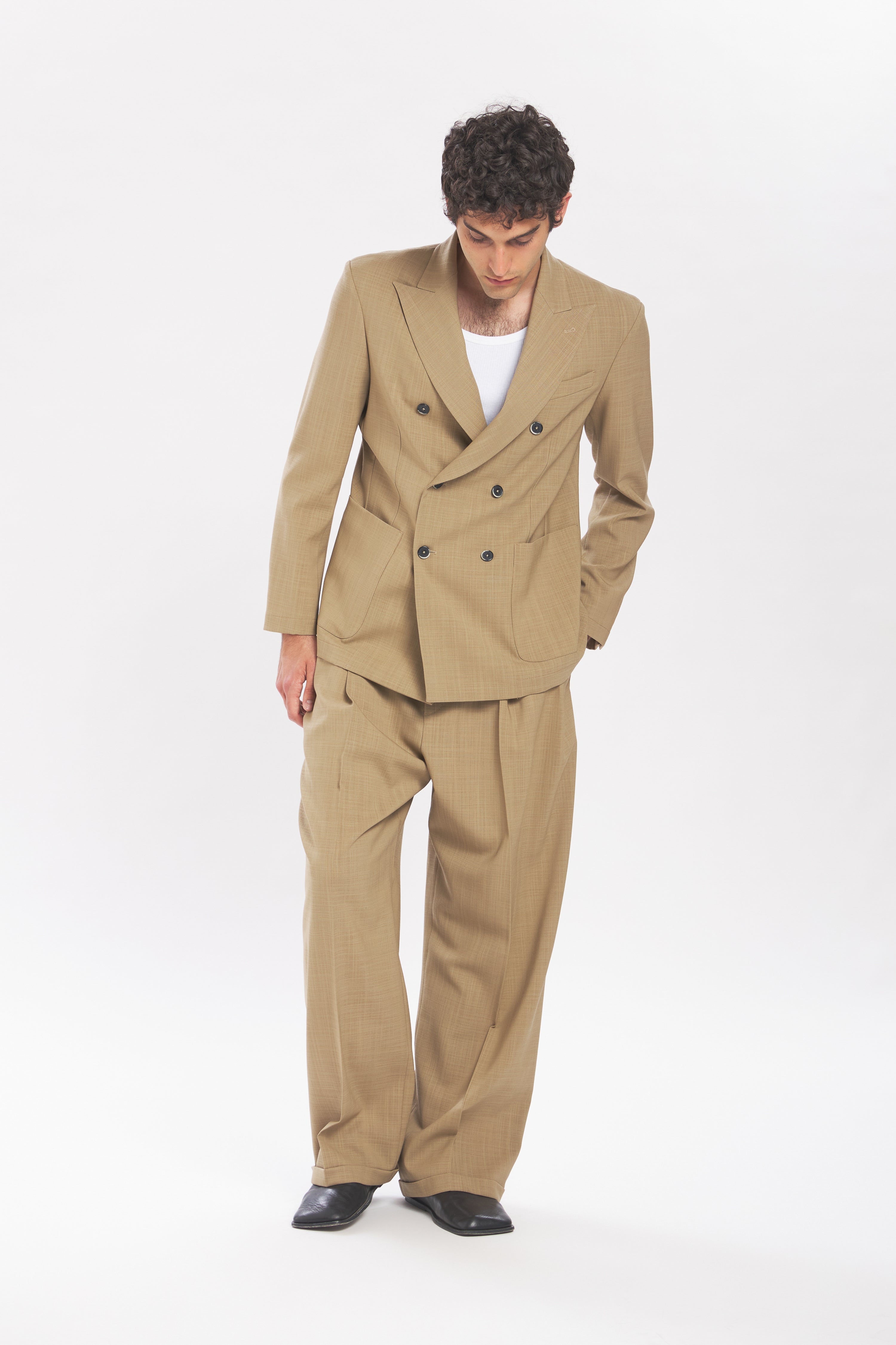 Trousers Braghier Grana Khaki