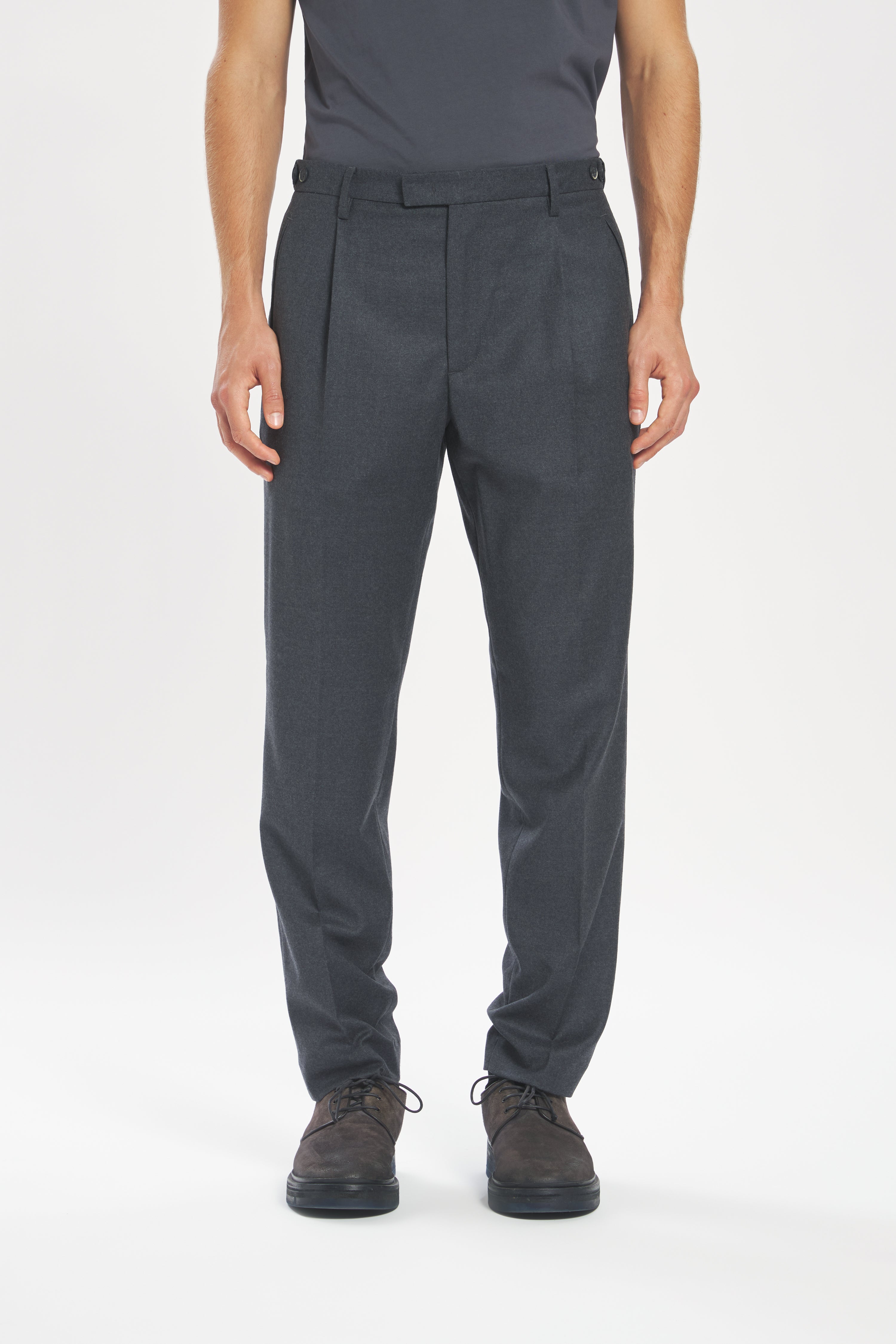 Trousers Masco Flan Grigio