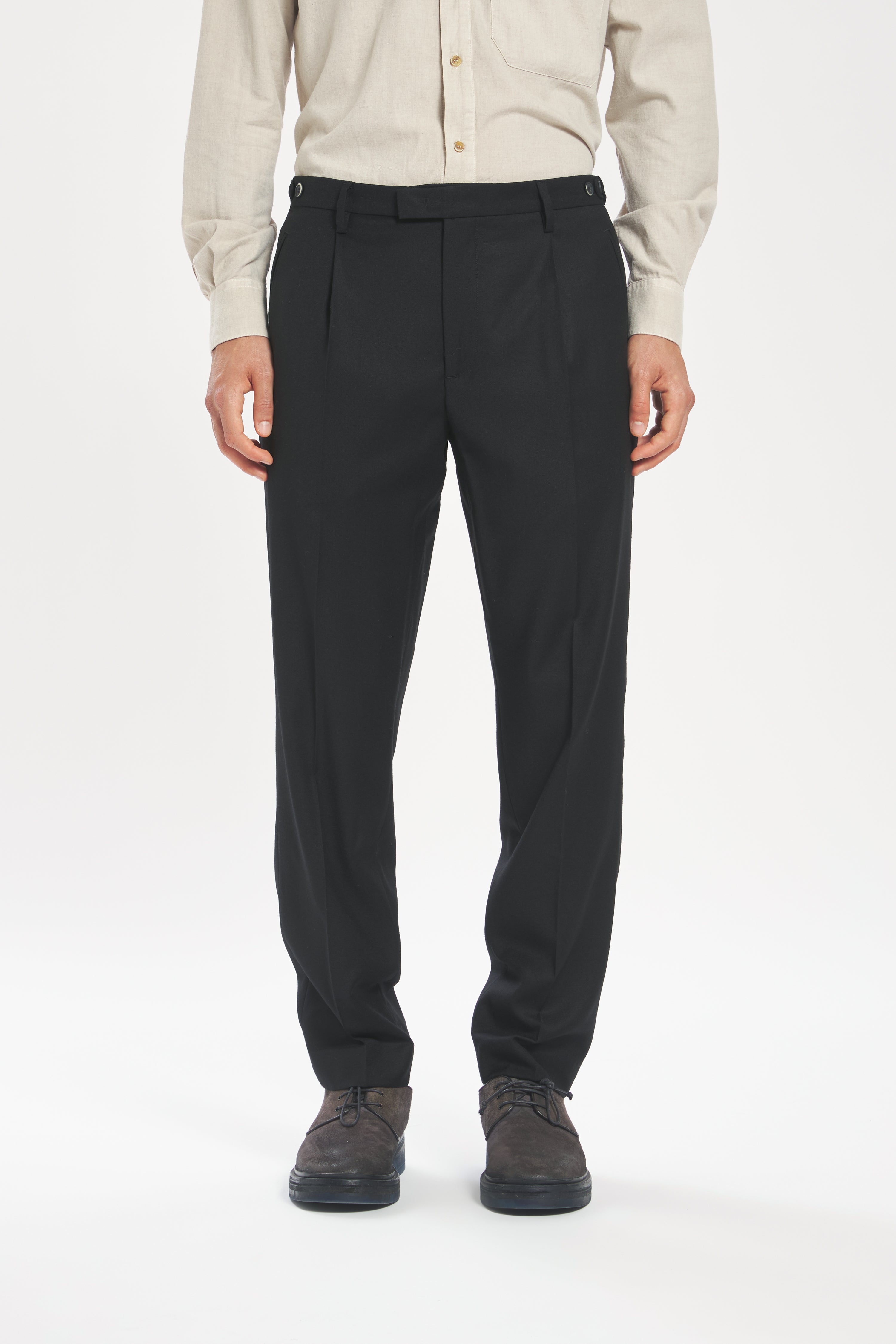 Trousers Masco Flan Nero
