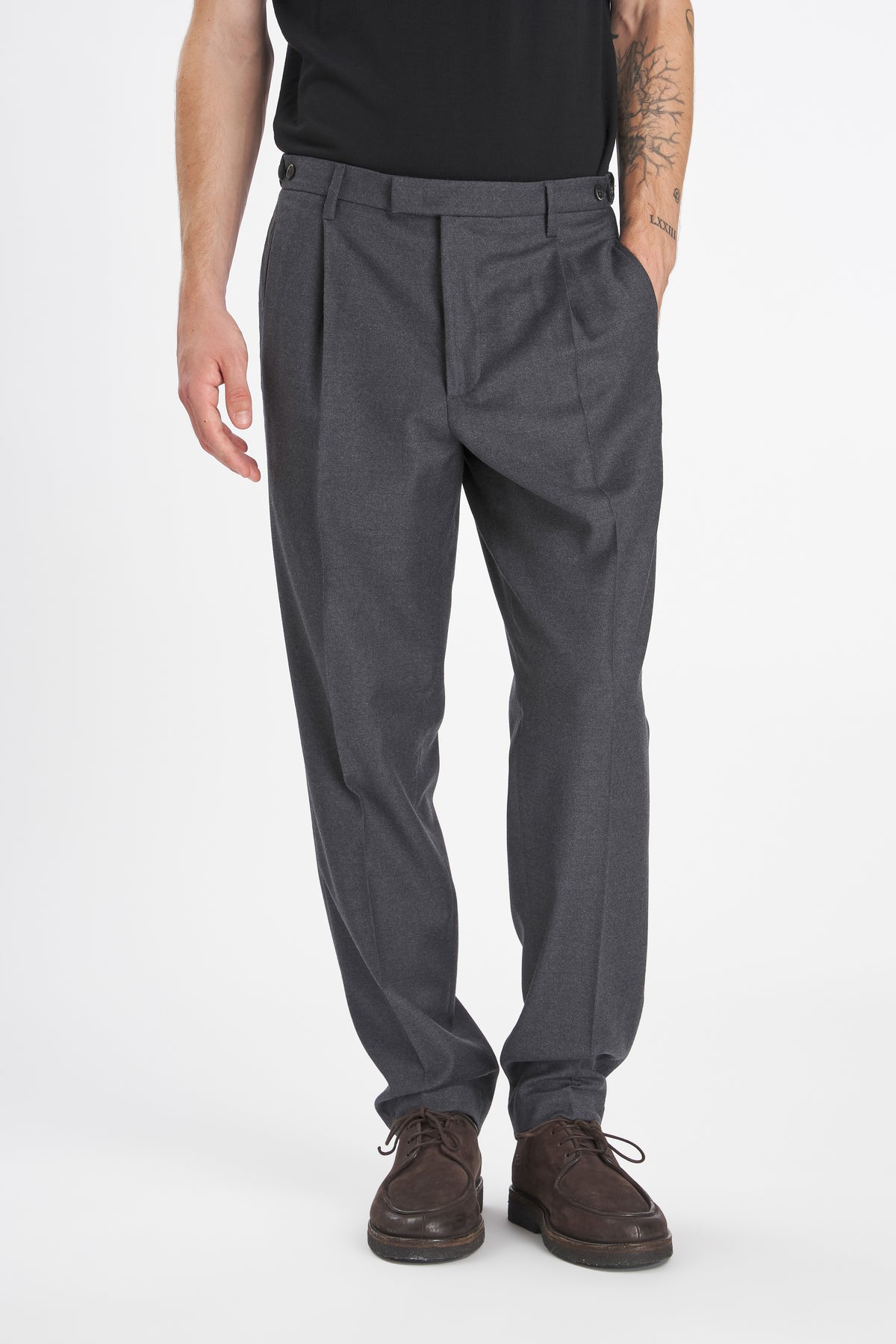 Trousers Masco Flan Grigio