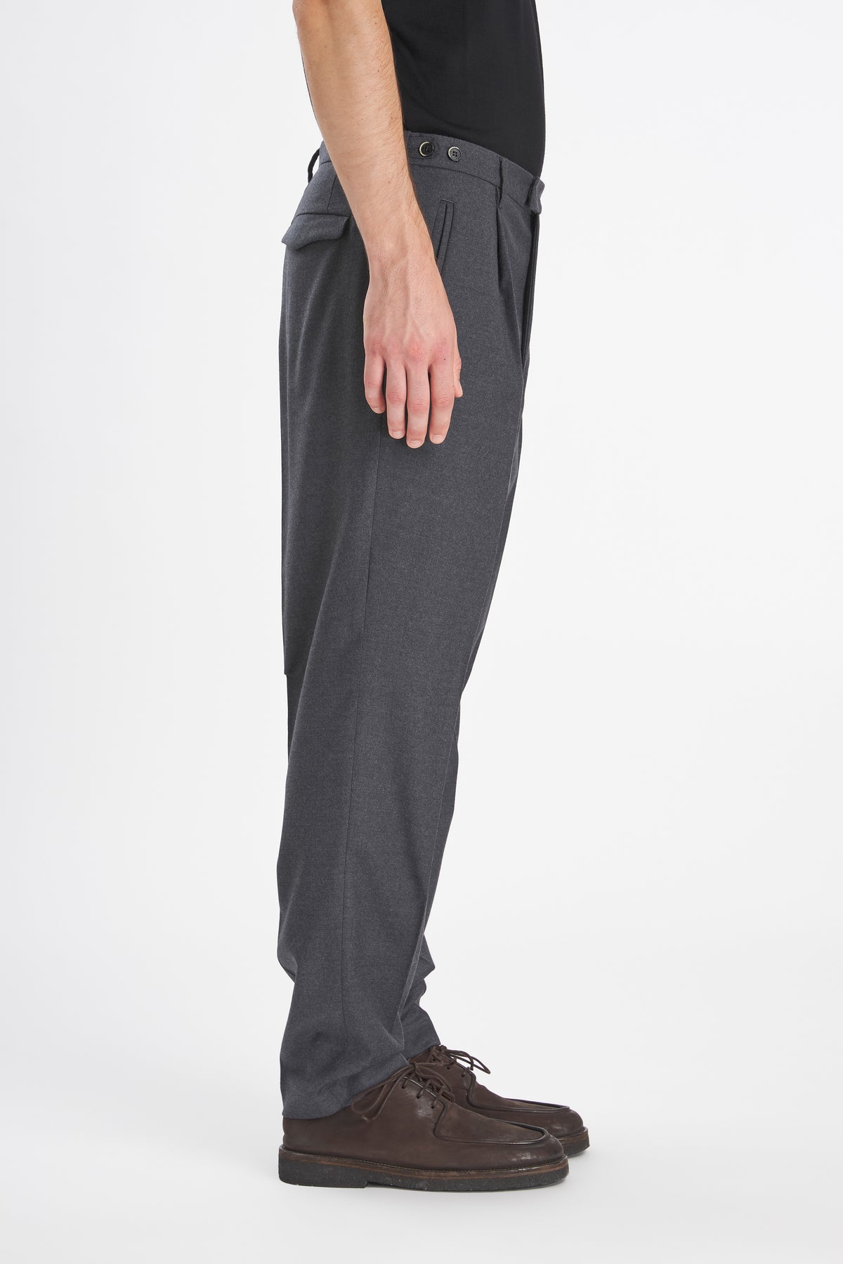 Trousers Masco Flan Grigio