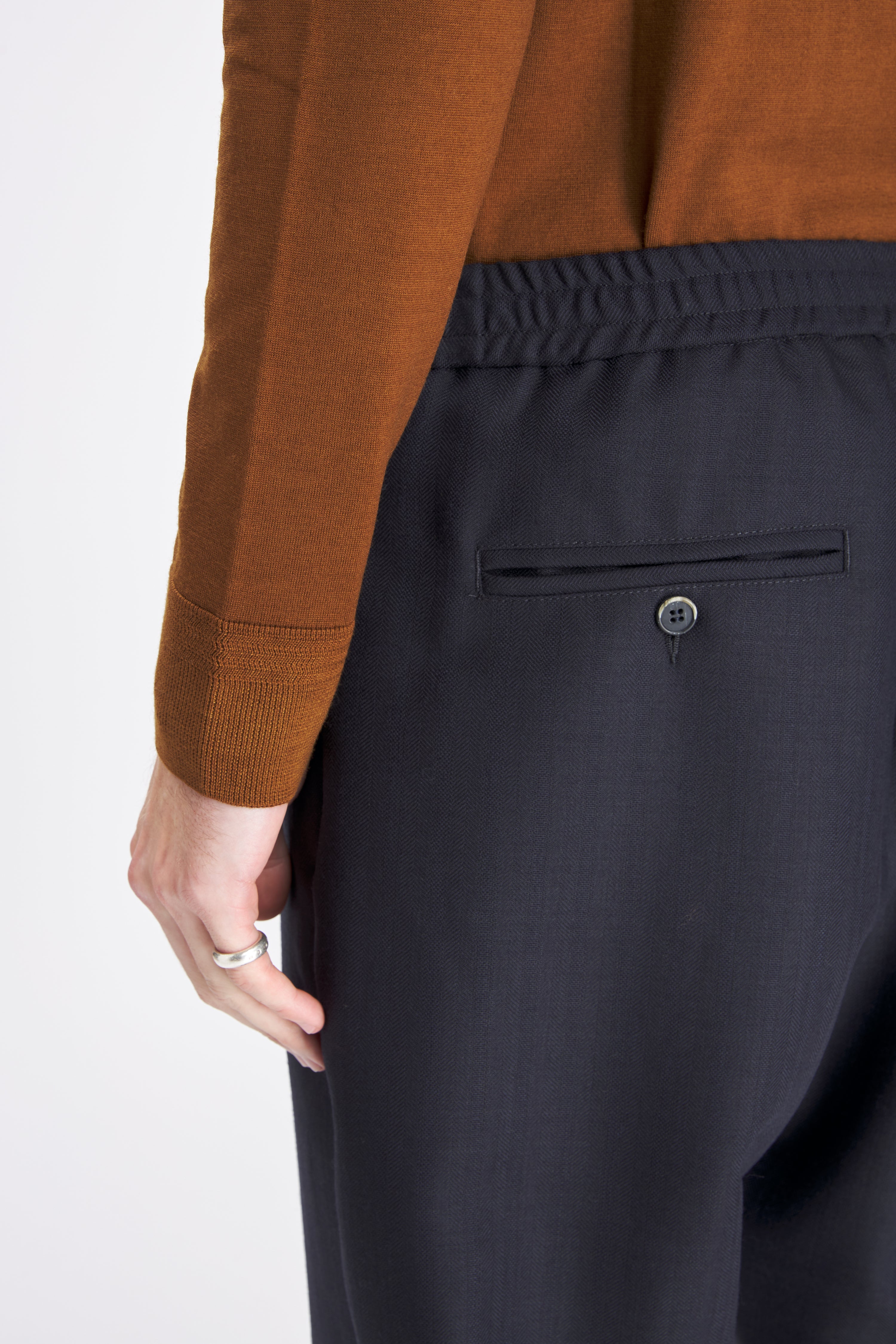 Trousers Riobarbo Dile Navy
