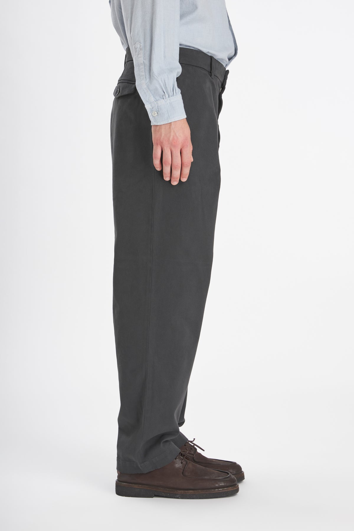 Trousers Canasta Mante Piombo