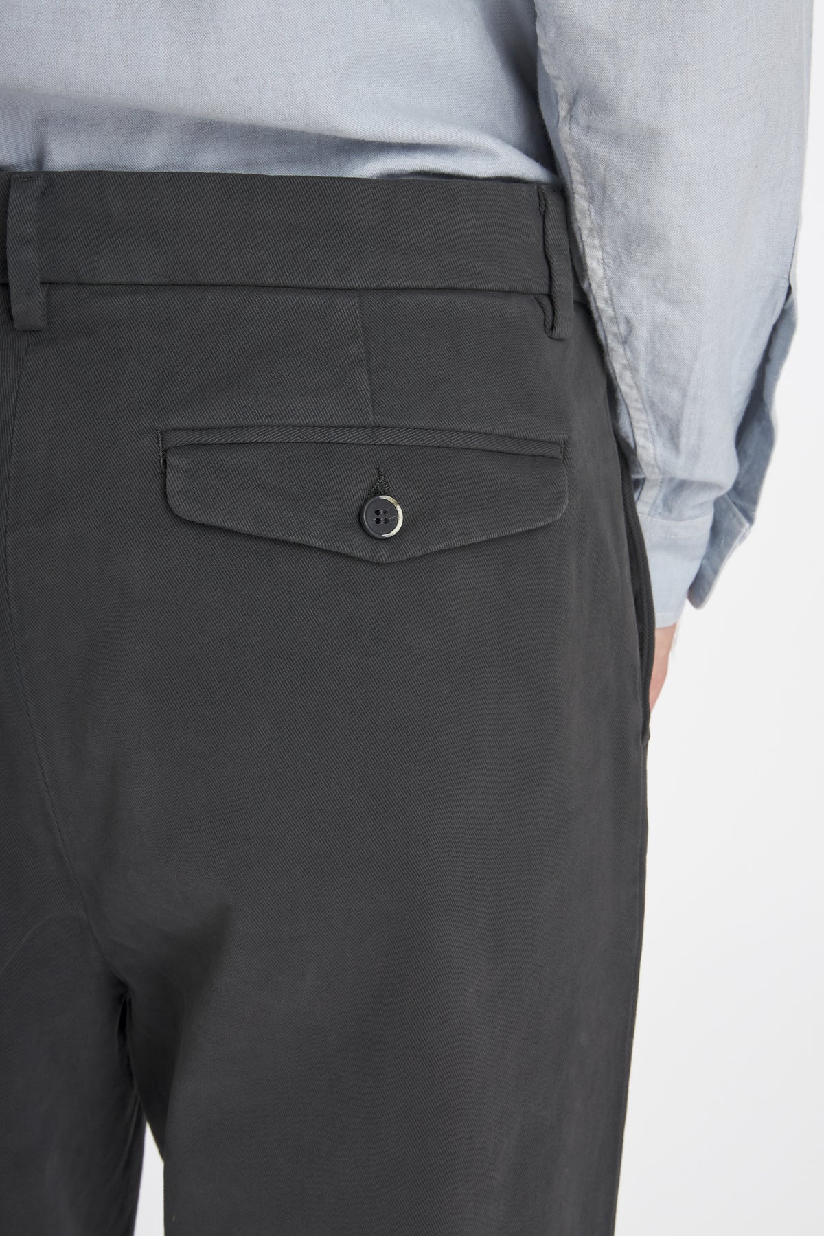Trousers Canasta Mante Piombo