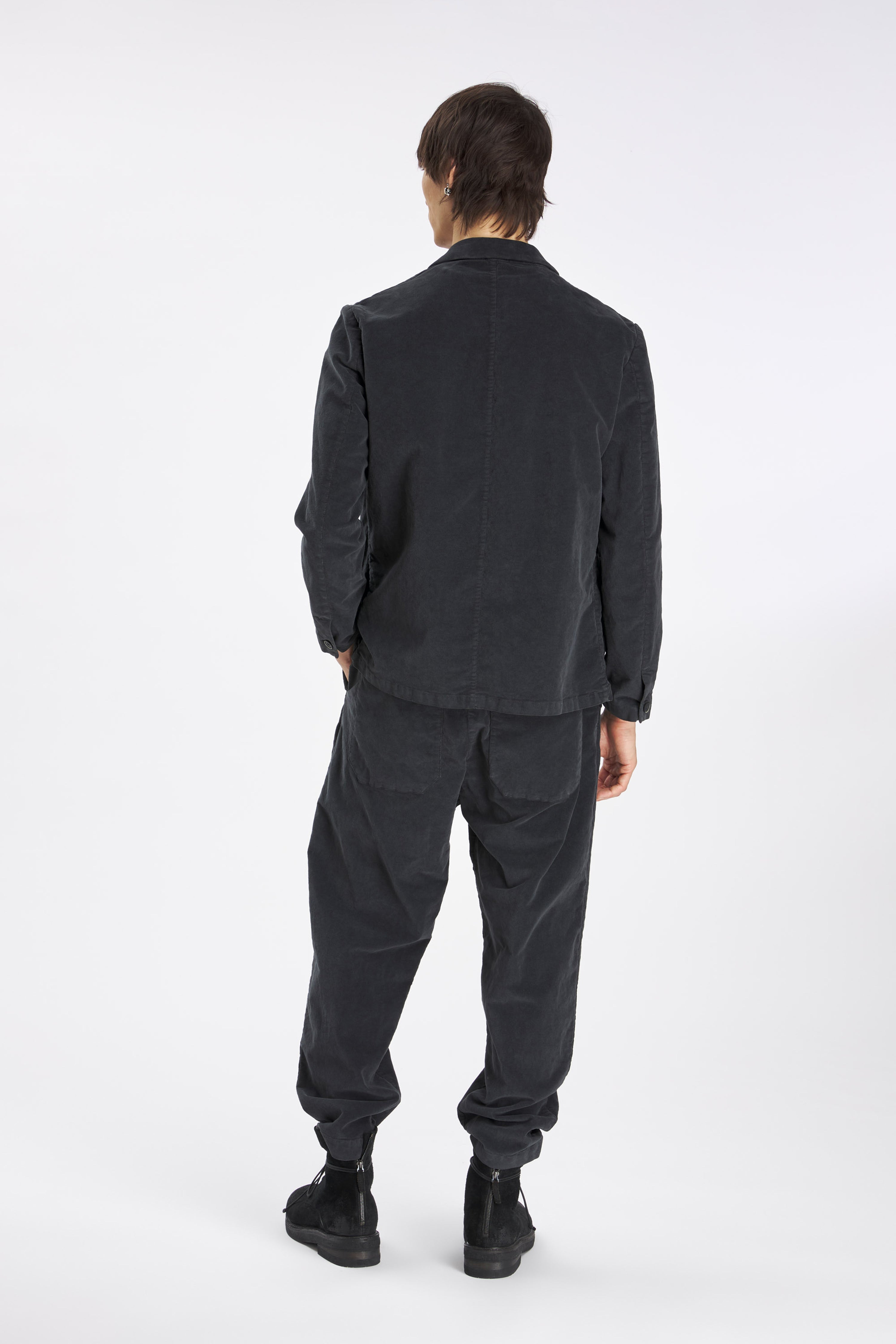 Pantalone Cordier Velluto Piombo