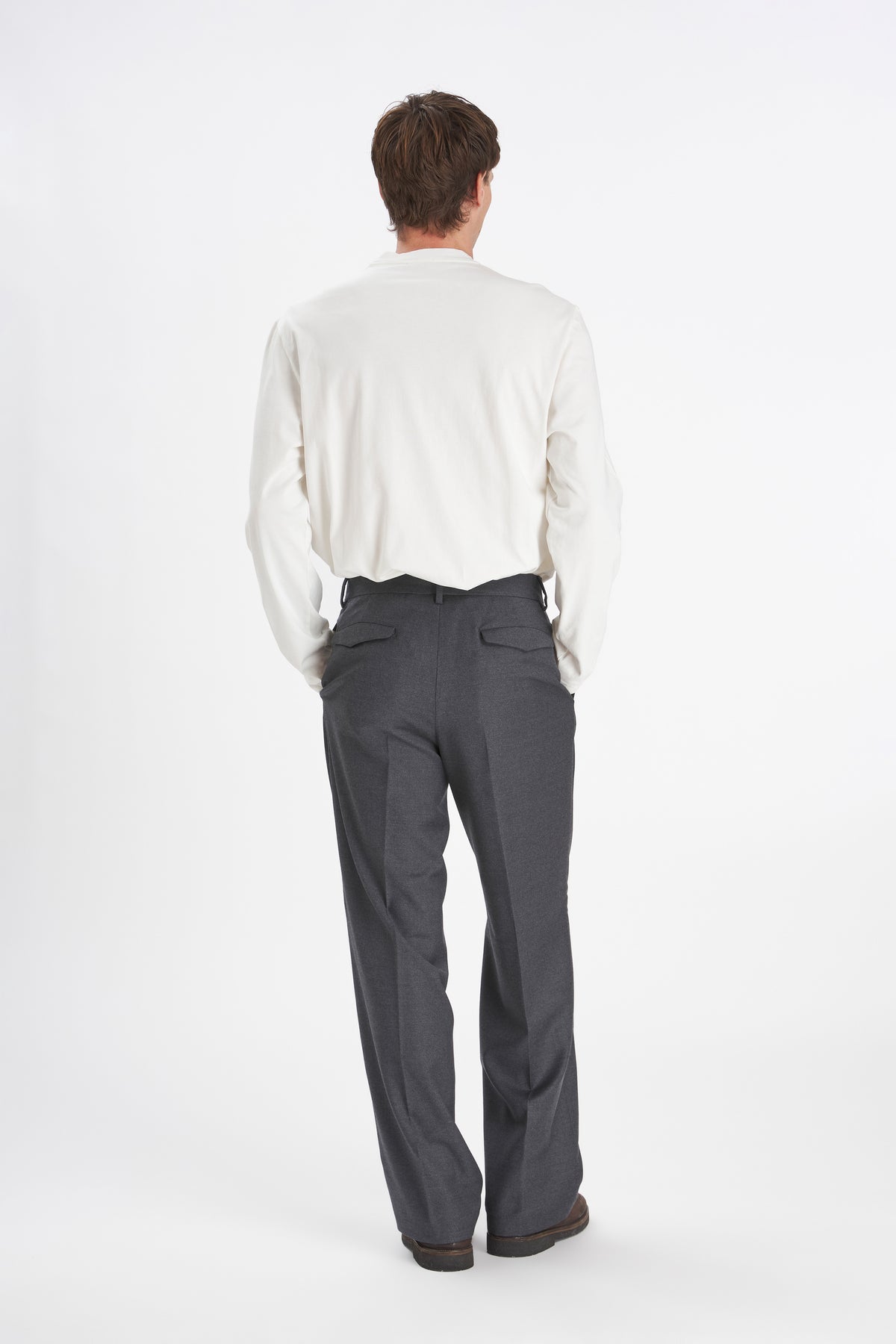 Pantalone Delfo Flan Grigio