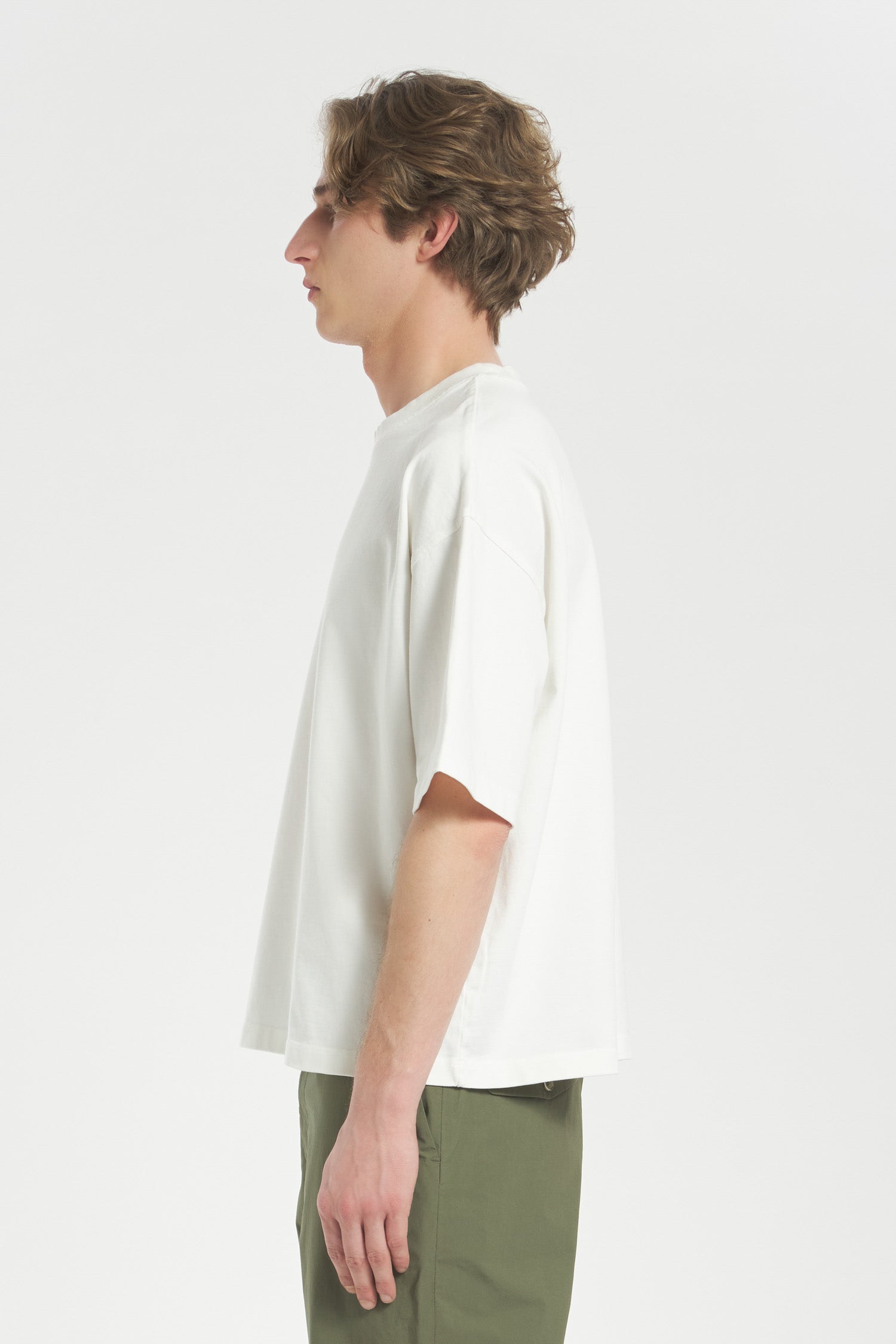 T-Shirt Quadra Logo Serjey Bianco